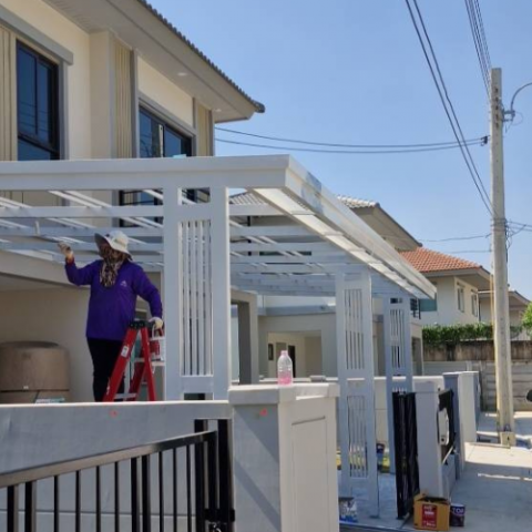 ต่อเติมโรงจอดรถ ปทุมธานี