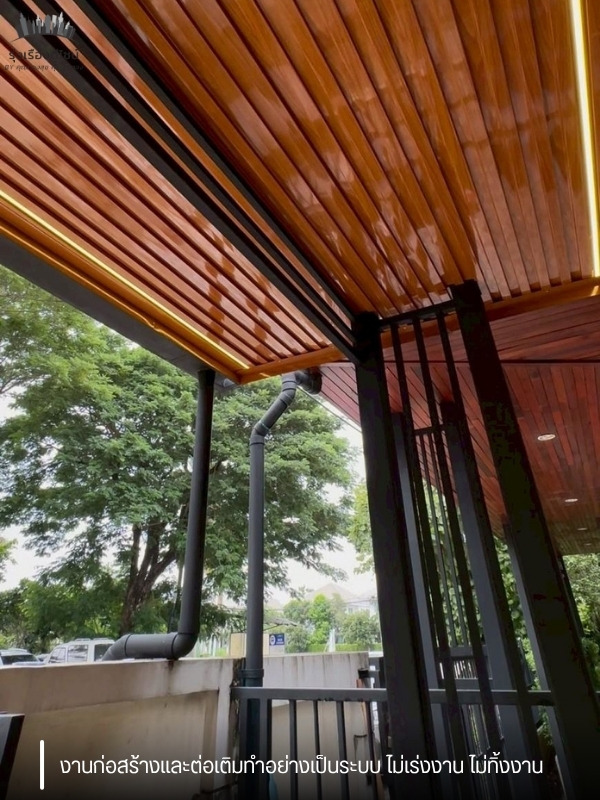 ช่างงานก่อสร้างและต่อเติมทำเป็นระบบสะอาด